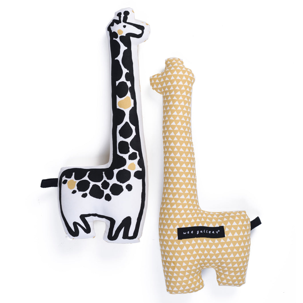 Wee Gallery Nursery Friends Throw Pillow Giraffe