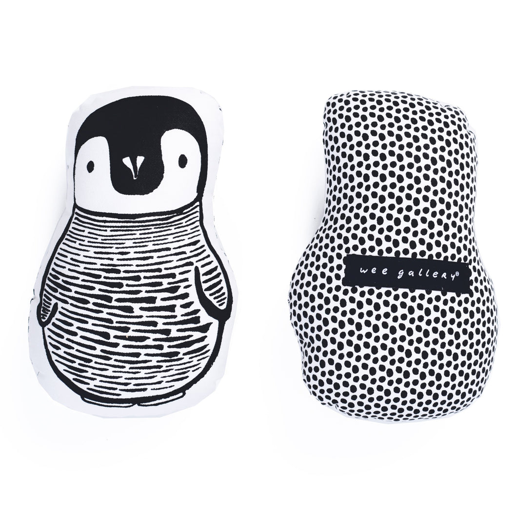 Wee Gallery Nursery Friends Throw Pillow Penguin