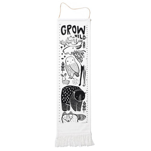 Wee Gallery Canvas Growth Chart Nordic