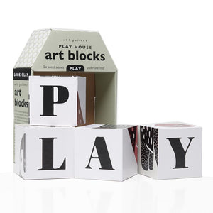 Wee Gallery Play House Art Blocks Play