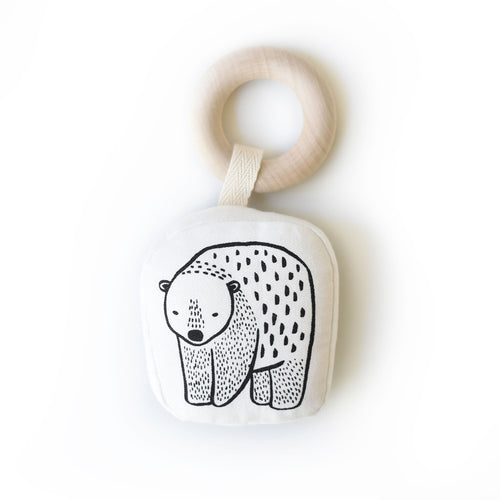 Wee Gallery Organic Teether Bear