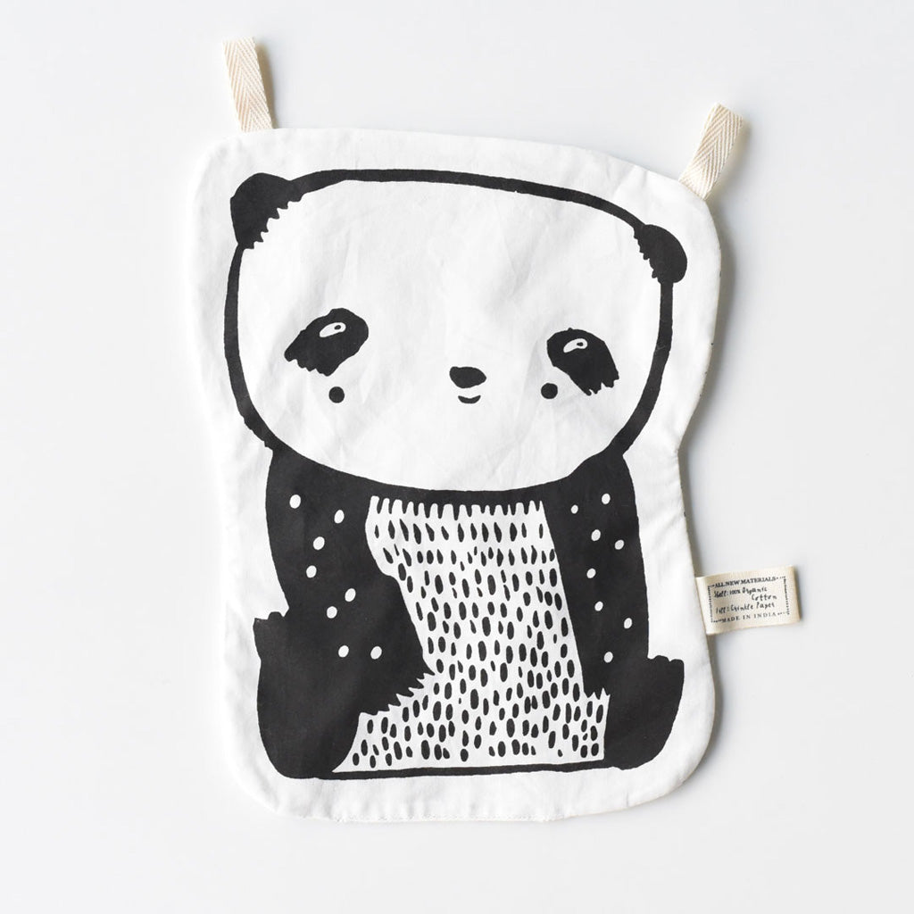 Wee Gallery Organic Crinkle Toy Panda