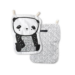Wee Gallery Organic Crinkle Toy Panda