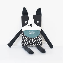 Load image into Gallery viewer, Wee Gallery Organic Flippy Friend Dog (French)