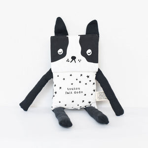 Wee Gallery Organic Flippy Friend Dog (French)