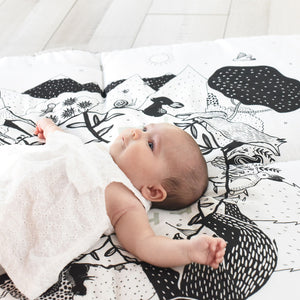 Wee Gallery Organic Cotton Play Mat Forest