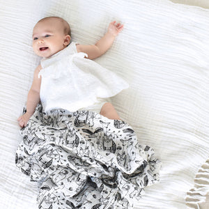 Wee Gallery Organic Muslin Swaddle Forest