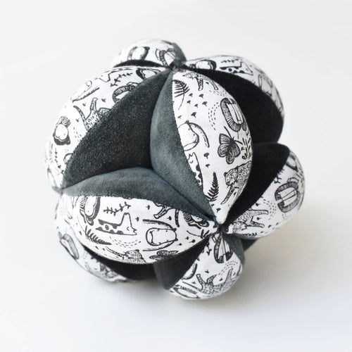 Wee Gallery Organic Sensory Puzzle Ball - Wild
