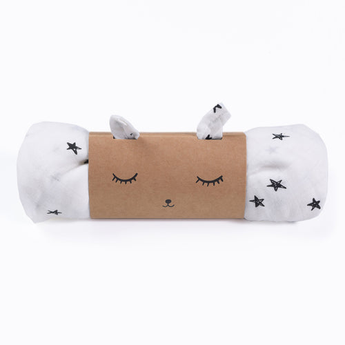 Wee Gallery Organic Muslin Swaddle Stars