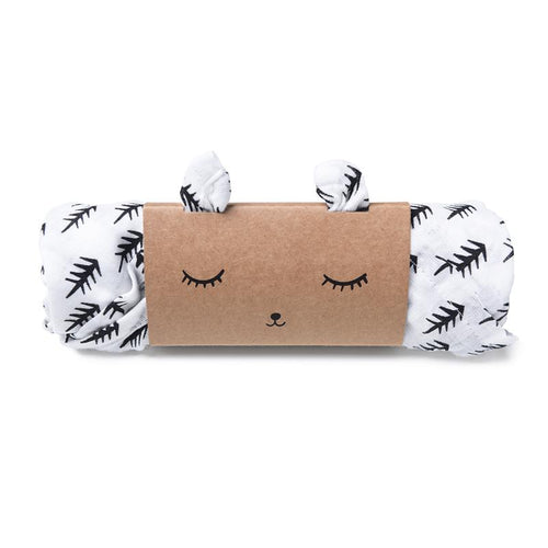 Wee Gallery Organic Muslin Swaddle Woods
