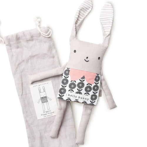 Wee Gallery Organic Flippy Friend Bunny