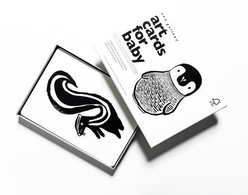 Wee Gallery Art Cards Black & White Collection